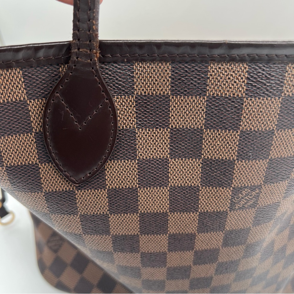 Louis Vuitton Brown Checkered Bag and Wallet Set - Picture 5 of 15